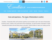 Tablet Screenshot of excellsior.com.au